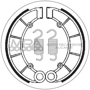 MORDAZA FRENO TRASERO HONDA CB 750  1970-1983