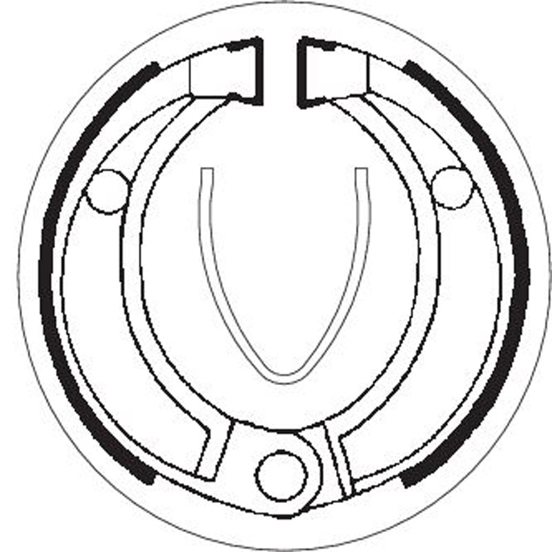 MORDAZAS FRENO POSTERIOR HONDACR 80 R 86-91
