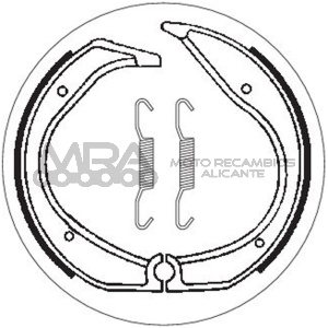 MORDAZA FRENO TRASERA BMW R-65R-80, R-100