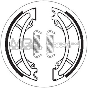 MORDAZA FRENO DELANTERA YAMAHASR 250 SP