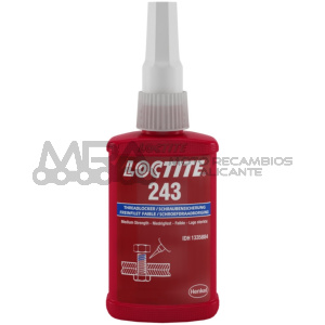 LOCTITE 243 24ML FIJADOR RESISTENCIA MEDIA