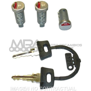 CERRADURAS VESPA ZIP, ZIP FAST RIDER,TYPHOON