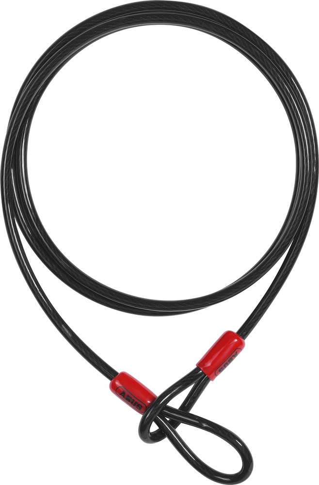 CABLE ACERO ABUS COBRA 8/250 BLACK