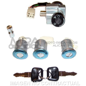 KIT CONTACTO-SILLIN-GUANTERA PEUGEOT SV 50/125
