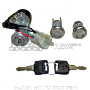 KIT CONTACTO-SILLIN-MALETERO HONDA VISION 50