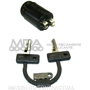 LLAVE CONTACTO 4 TOMAS PARA MOTOCICLETA
