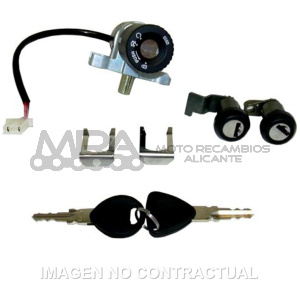 KIT CONTACTO-SILLIN-MALETERO HONDA @ 125/150