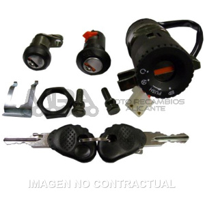 KIT CONTACTO-SILLIN-MALETERO HONDA SH 125/150 (01/