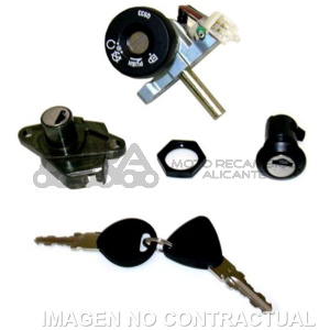 KIT CONTACTO-SILLIN-MALETERO MALAGUTI F15