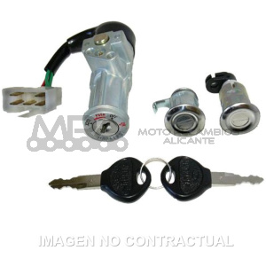 KIT CONTACTO-SILLIN-GUANTERA KYMCO SCOUT 50