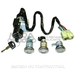 KIT CONTACTO-SILLIN-MALETERO HONDA BALI 50