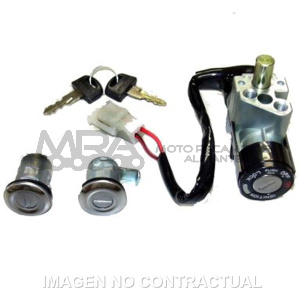 KIT CONTACTO-SILLIN-MALETERO HONDA SH 50 (96/)