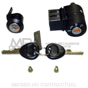 LLAVE CONTACTO PEUGEOT BUXI, ZENITH