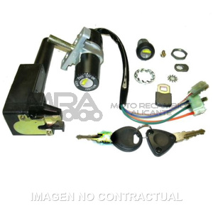 KIT CONTACTO-SILLIN-GUANTERA APRILIA SR 50 LC