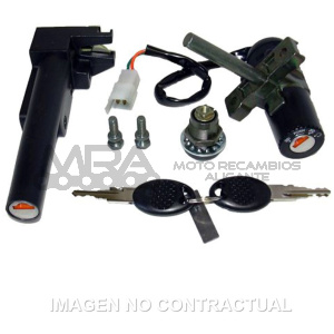 KIT CONTACTO-SILLIN-MALETERO APRILIA LEONARDO 125