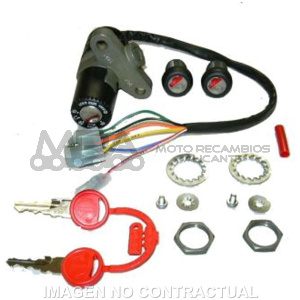 KIT CONTACTO-SILLIN-GUARDAOBJETOS DERBI SENDA
