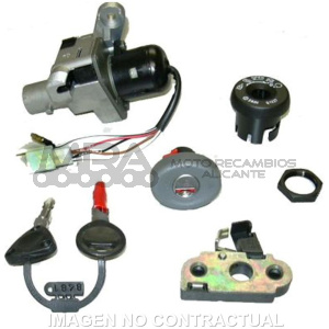 KIT CONTACTO-SILLIN-MALETERO YAMAHA WHY 50