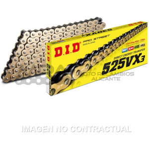 CADENA DID 525 VX3 (G&B) X 128 R