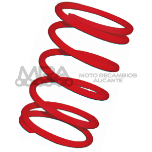 MUELLE POLEA CONDUCIDA ROJO MOTOR LEADER