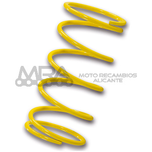 MUELLE POLEA CONDUCIDA MALOSSI AMARILLO PIAGGIO