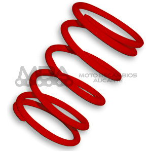 MUELLE POLEA CONDUCIDA HONDA  DIO, VISION (ROJA)