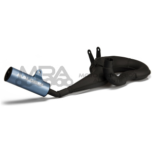 ESCAPE MALOSSI POWER EXHAUST BLACK SOUND VESPA 200
