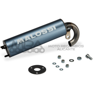 SILENCIOSO ALUMINIO MALOSSI ESCAPE FLIP HOMOLOGADO