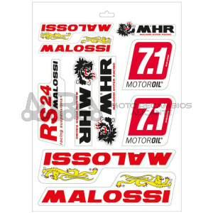 HOJA ADHESIVOS MALOSSI VARIOS