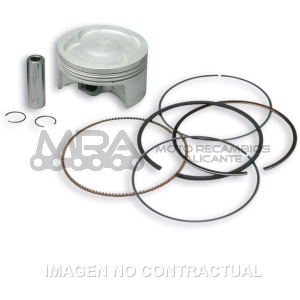 PISTON D 75,5 mm bulón 15 mm PIAGGIO 125 TOL.B