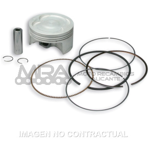 PISTON D 75,5 mm bulón 15 mm PIAGGIO 125 TOL.D
