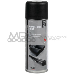 PINTURA EN SPRAY PARA SILENCIADORES – 400 ML – NEG