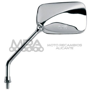 ESPEJO HERT CROMADO MOTO CUSTOM IZQUIERDO