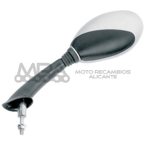 ESPEJO HERT NEGRO/GRIS VESPA ET2 50 IZQUIERDO