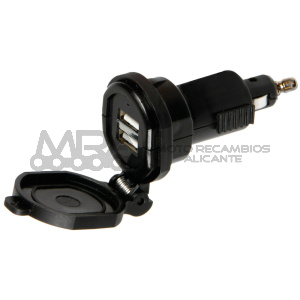 OPTILINE CARGADOR BATERIA 2 PUERTOS USB 12/32V
