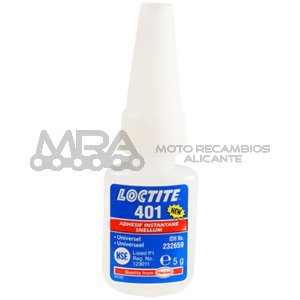 LOCTITE 401 5G ADHESIVO INSTANTÁNEO USO GENERAL