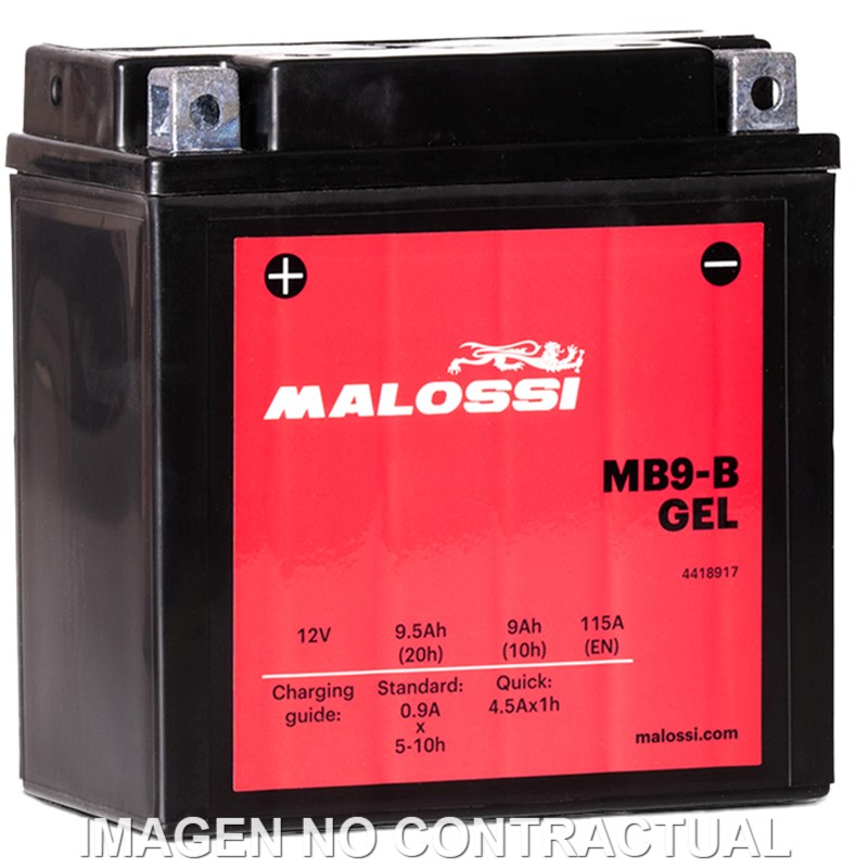 BATERIA MALOSSI MB9-B GEL
