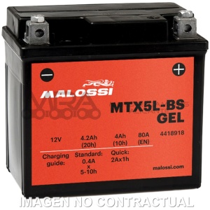 BATERIA MALOSSI MTX5L-BS GEL