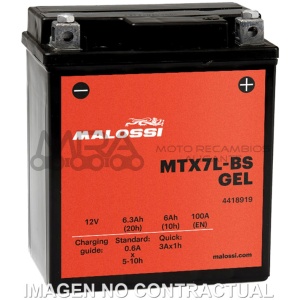 BATERIA MALOSSI MTX7L-BS GEL