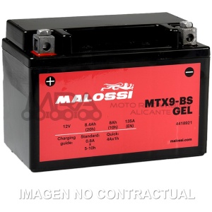 BATERIA MALOSSI MTX9-BS GEL