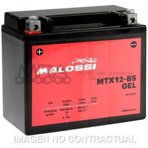 BATERIA MALOSSI MTX12-BS GEL