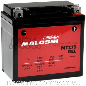 BATERIA MALOSSI MTZ7S GEL