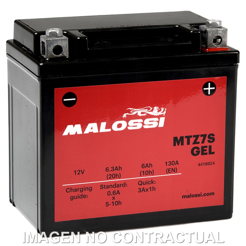 BATERIA MALOSSI MTZ7S GEL