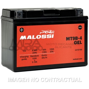 BATERIA MALOSSI MT9B-4 GEL