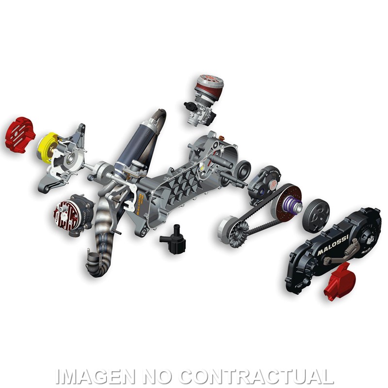 MOTOR MALOSSI RC ONE COMPLETO PIAGGIO RUEDA 10