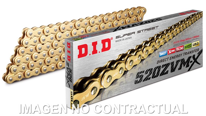 CADENA DID 520 ZVM-X x 122 R