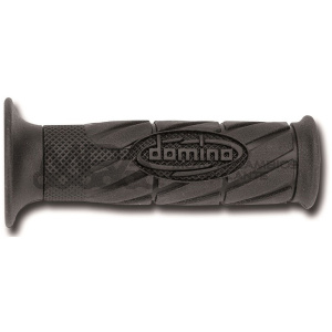 PUÑOS DOMINO SCOOTER CON LOGO NEGROS ABIERTOS