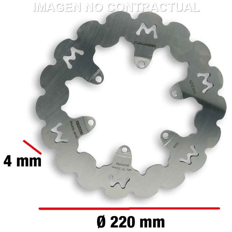 DISCO FRENO WHOOP DISC BENELLI VELVET400