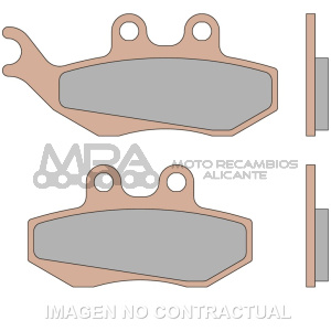 PASTILLA FRENO MALOSSI MHR SYNT YAMAHA TZR 50