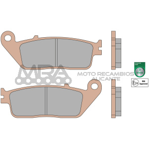 PASTILLA FRENO MALOSSI MHR TRASERA HONDA SW 400