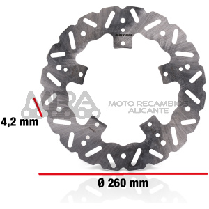 DISCO FRENO MALOSSI WOOP DISC APRILIA SR MAX 125